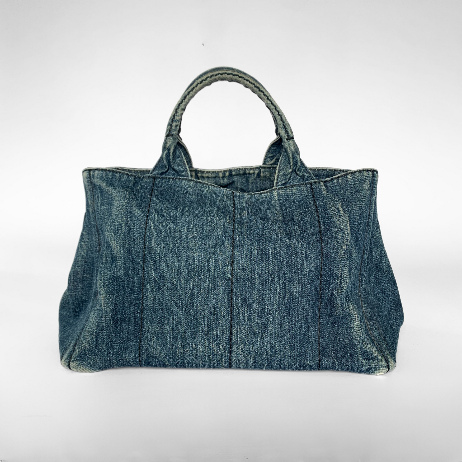 Prada Prada Canapa Bag Denim - Handbags - Etoile Luxury Vintage