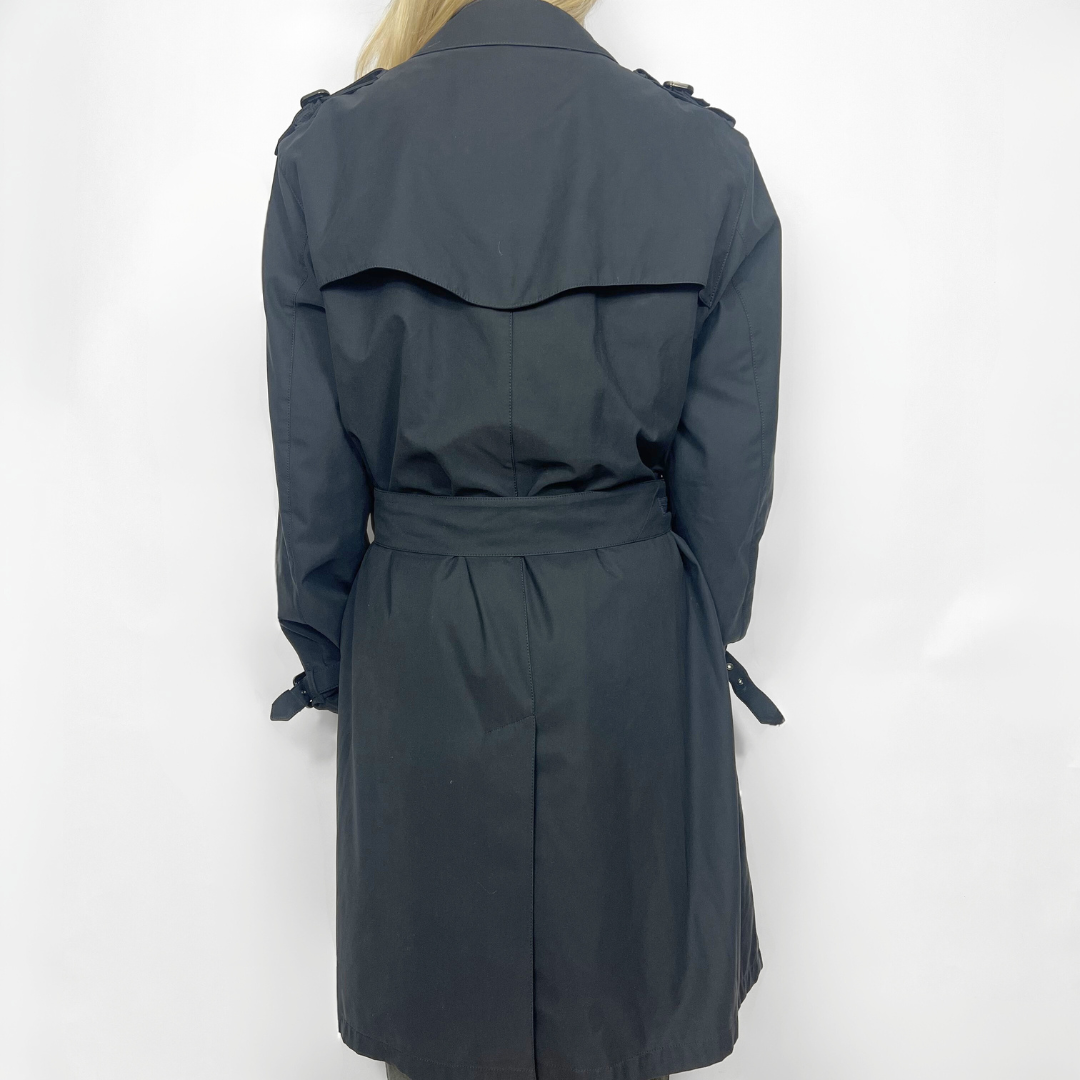 Burberry Schwarzer Trenchcoat