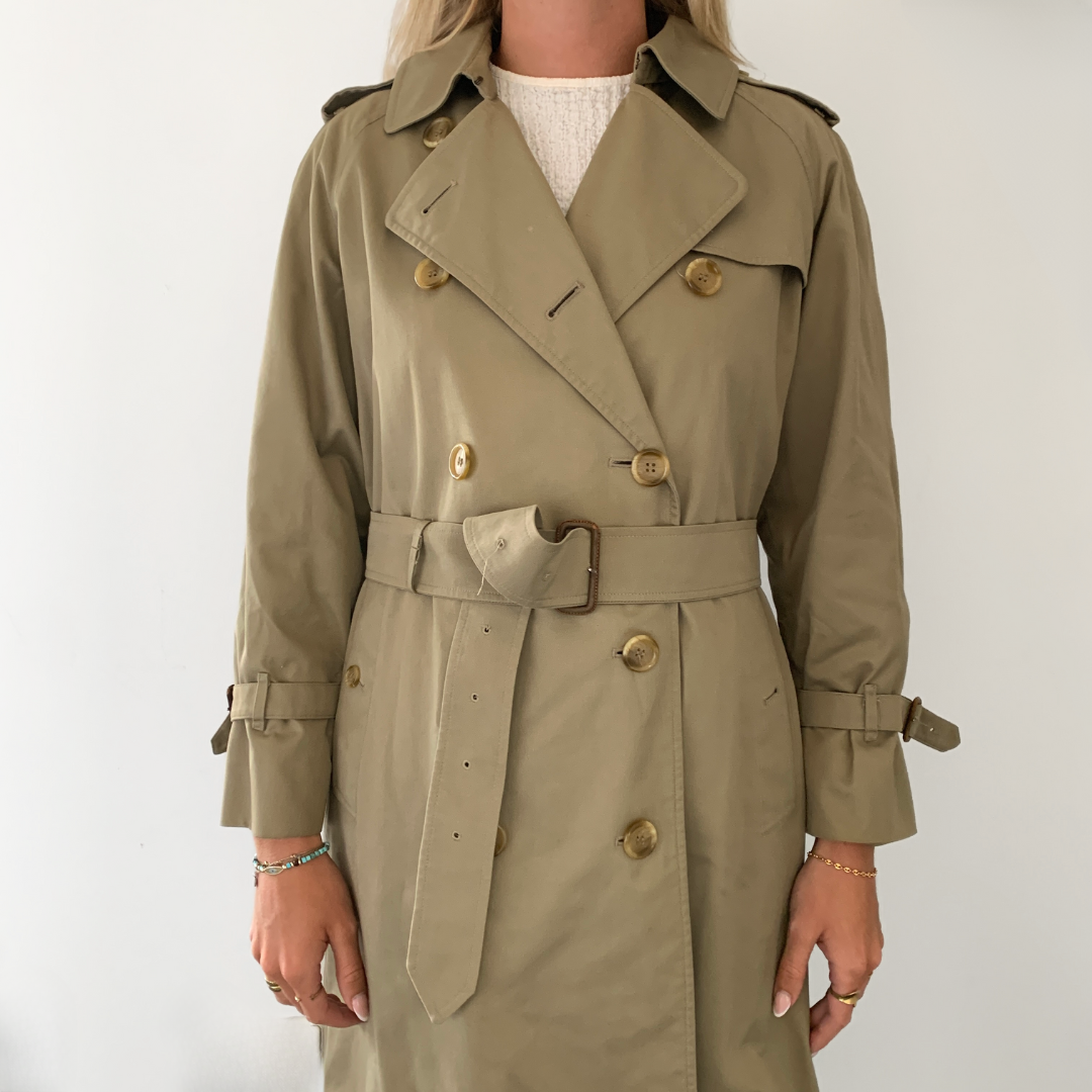 Burberry Burberry Trench Coat Cotton - Clothing - Etoile Luxury Vintage