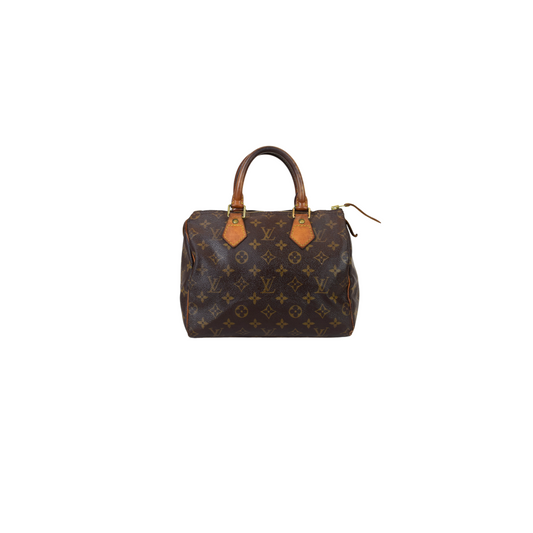 Borsa Louis Vuitton Speedy 30 in tela bianca - di seconda mano