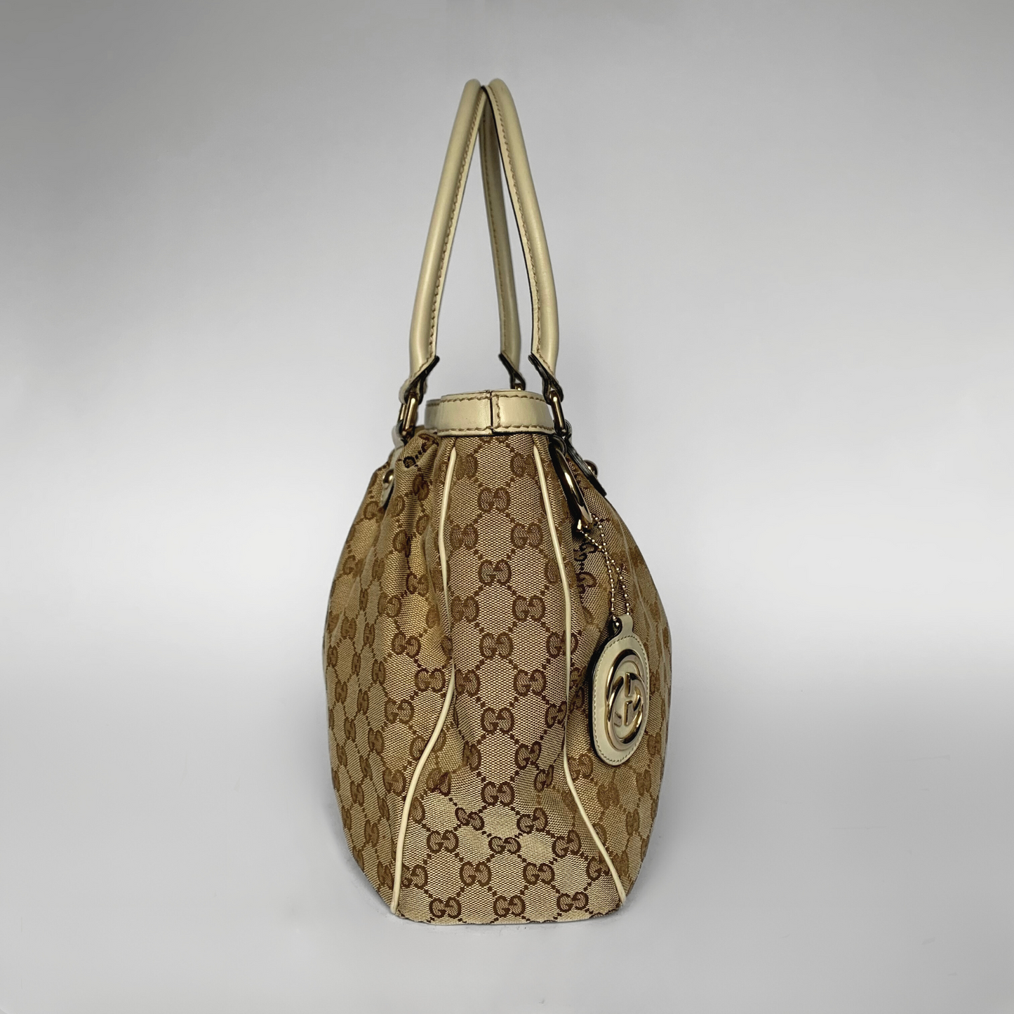 Gucci Gucci Torba materiałowa GG Monogram Canvas - Torebki - Etoile Luxury Vintage