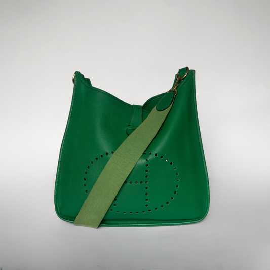 Herm&egrave;s Herm&egrave;s Evelyne Leather GM - Crossbody bags - Etoile Luxury Vintage