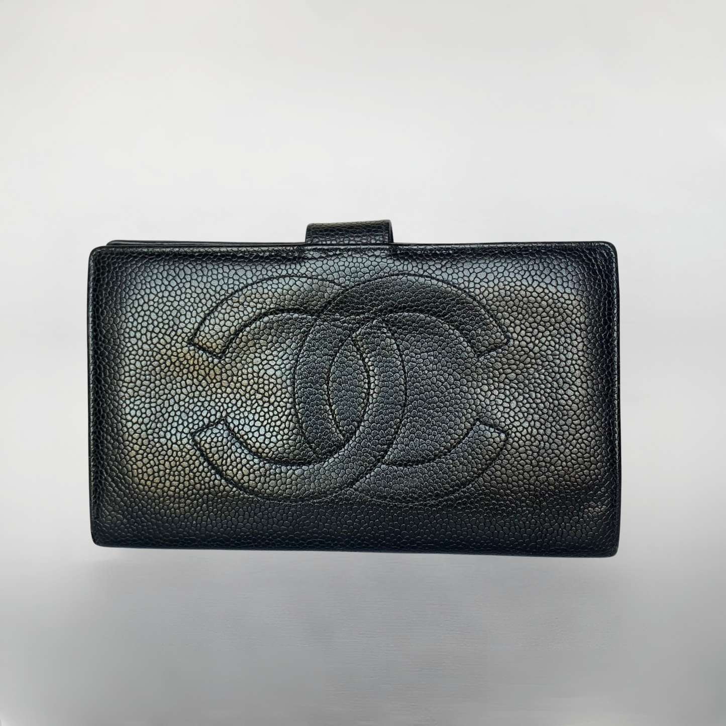 Chanel Chanel CC Wallet Kaviaarleer - portemonnee - Etoile Luxury Vintage