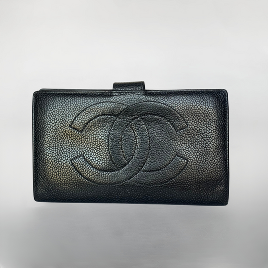 Chanel Chanel CC Wallet Caviar Leather - Geldbörse - Etoile Luxury Vintage