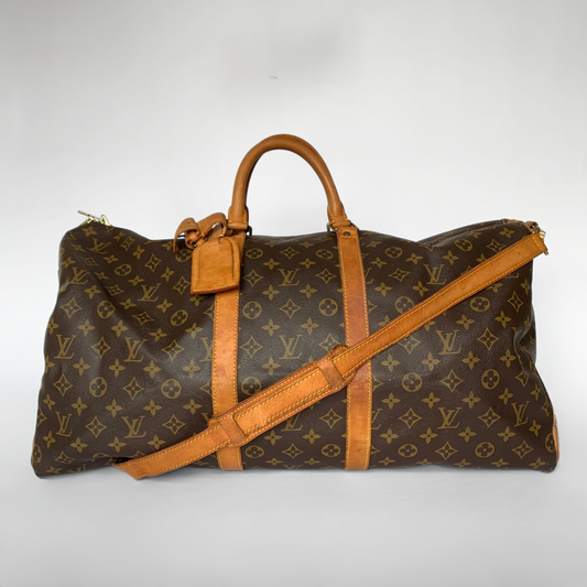 Louis Vuitton Louis Vuitton Keepall 55 Bandouillère-Monogramm-Canvas - Handtaschen - Etoile Luxury Vintage