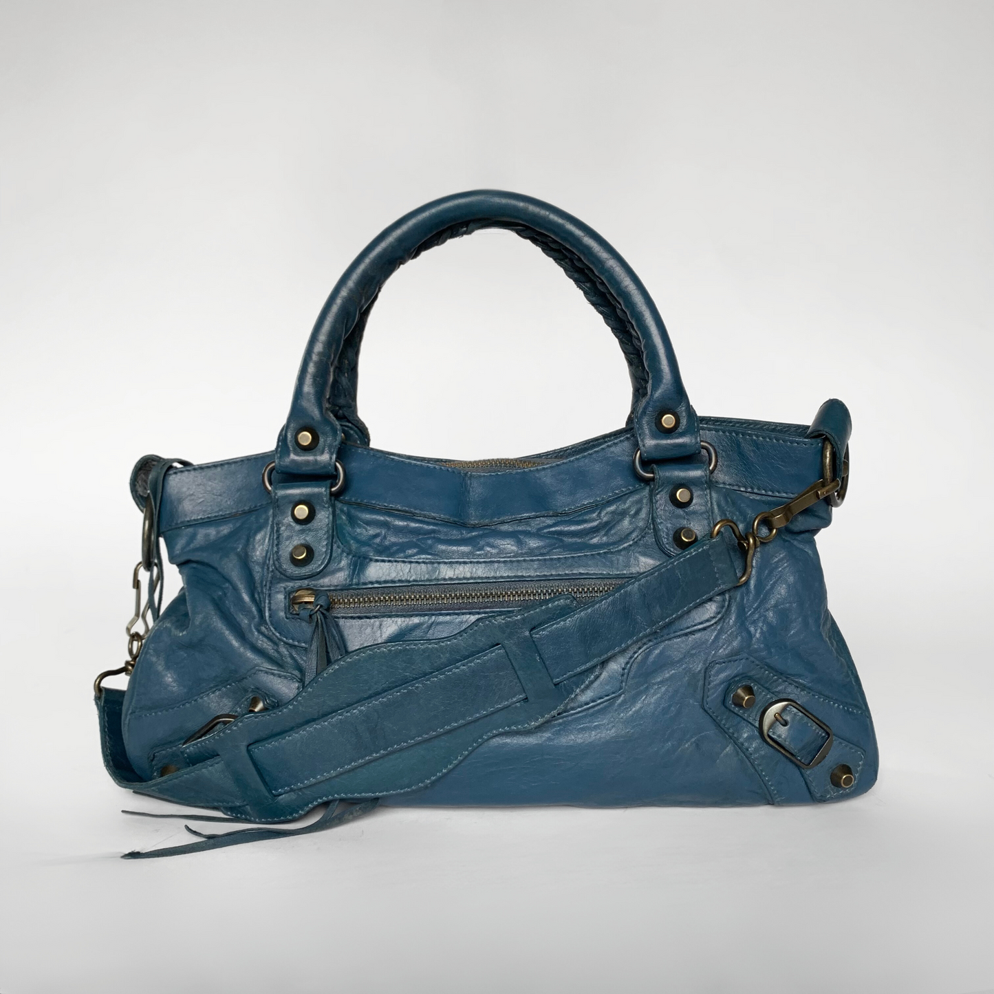 Balenciaga Balenciaga First Bag Leather - Handväskor - Etoile Luxury Vintage