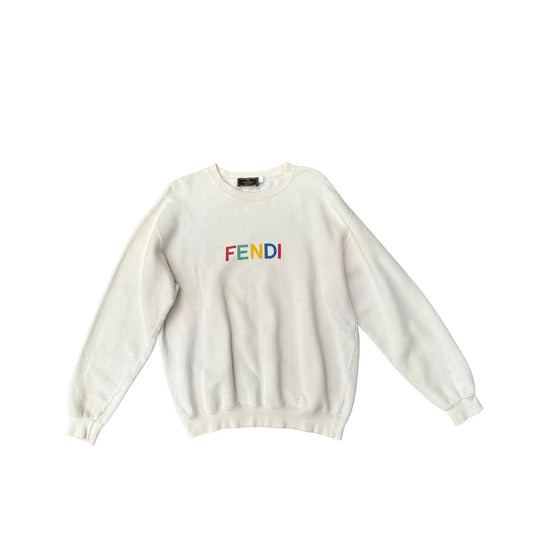 Fendi Fendi Tecido de suéter multicolorido - Roupas - Etoile Luxury Vintage