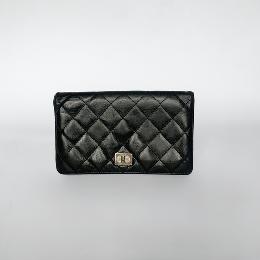 Chanel Chanel 2.55 Portemonnaie Lammnappaleder - Portemonnaies - Etoile Luxury Vintage