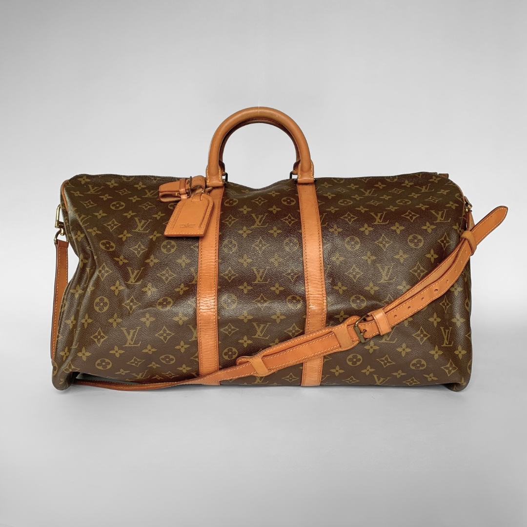 Louis Vuitton Louis Vuitton Keepall 55 Bandouli&egrave;re Canvas - Handbags - Etoile Luxury Vintage