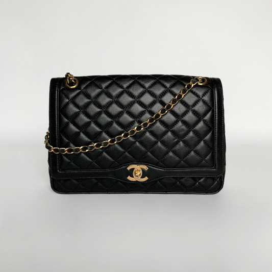 Chanel Chanel Klassiek dubbel Flap Bag Medium Lamsleer (Limited Edition) - Schoudertas - Etoile Luxury Vintage