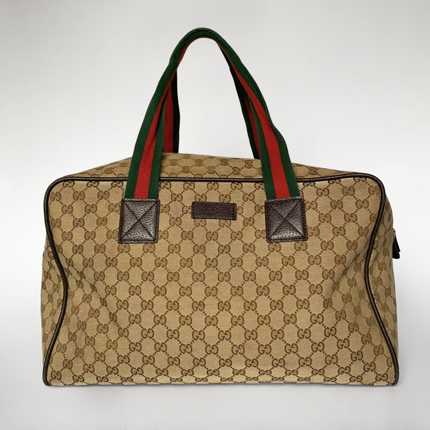 Gucci Gucci Boston Bag Monogram Canvas - Τσάντα ώμου - Etoile Luxury Vintage