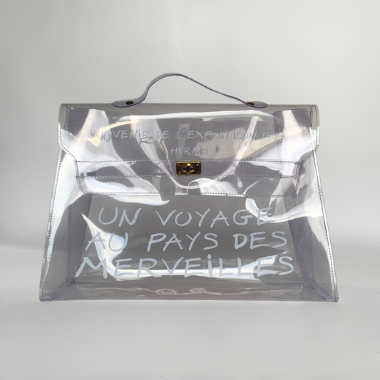 Hermès Hermès Kelly 40 Transparentes Vinyl - Handtaschen - Etoile Luxury Vintage