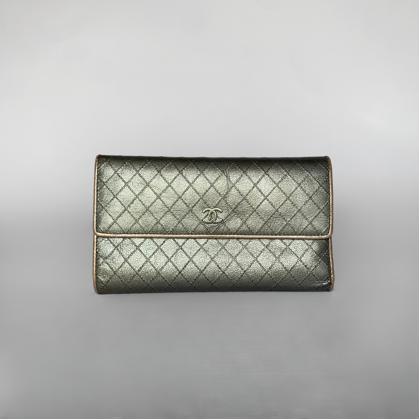 Chanel Chanel CC Portemonnee Groot Leer - Portemonnees - Etoile Luxury Vintage