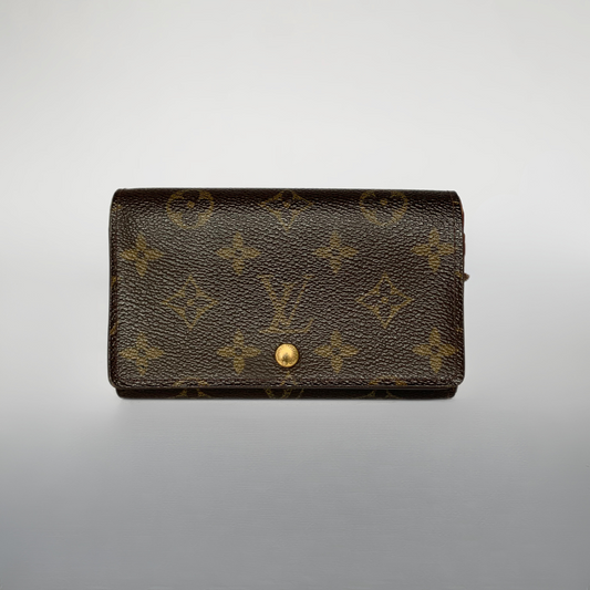 Louis Vuitton Louis Vuitton Wallet Medium Monogram Canvas - Lompakot - Etoile Luxury Vintage