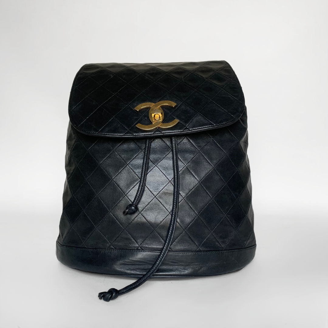 Chanel Chanel CC Backpack Patent Leather - Backpacks - Etoile Luxury Vintage