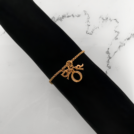 Dior Dior Colar Metal Dourado - Colares - Etoile Luxury Vintage