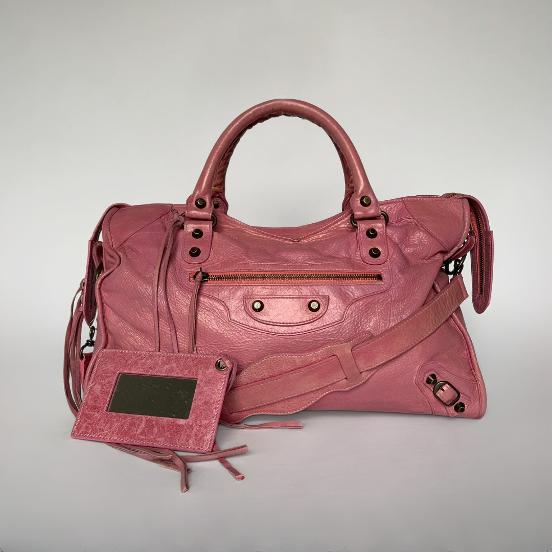 Balenciaga Balenciaga City Bag Cuero - Bolso bandolera - Etoile Luxury Vintage