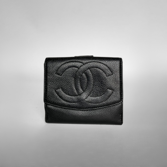 Chanel Chanel Lompakko Pieni kaviaarinahka - lompakko - Etoile Luxury Vintage