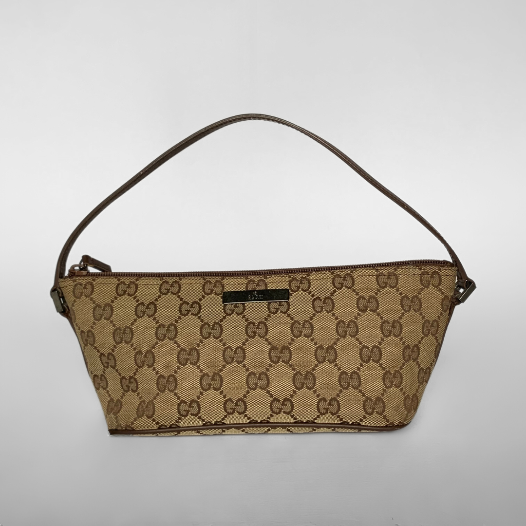Gucci Gucci Σκάφος Pochette Μονόγραμμα Καμβάς - Τσάντα ώμου - Etoile Luxury Vintage