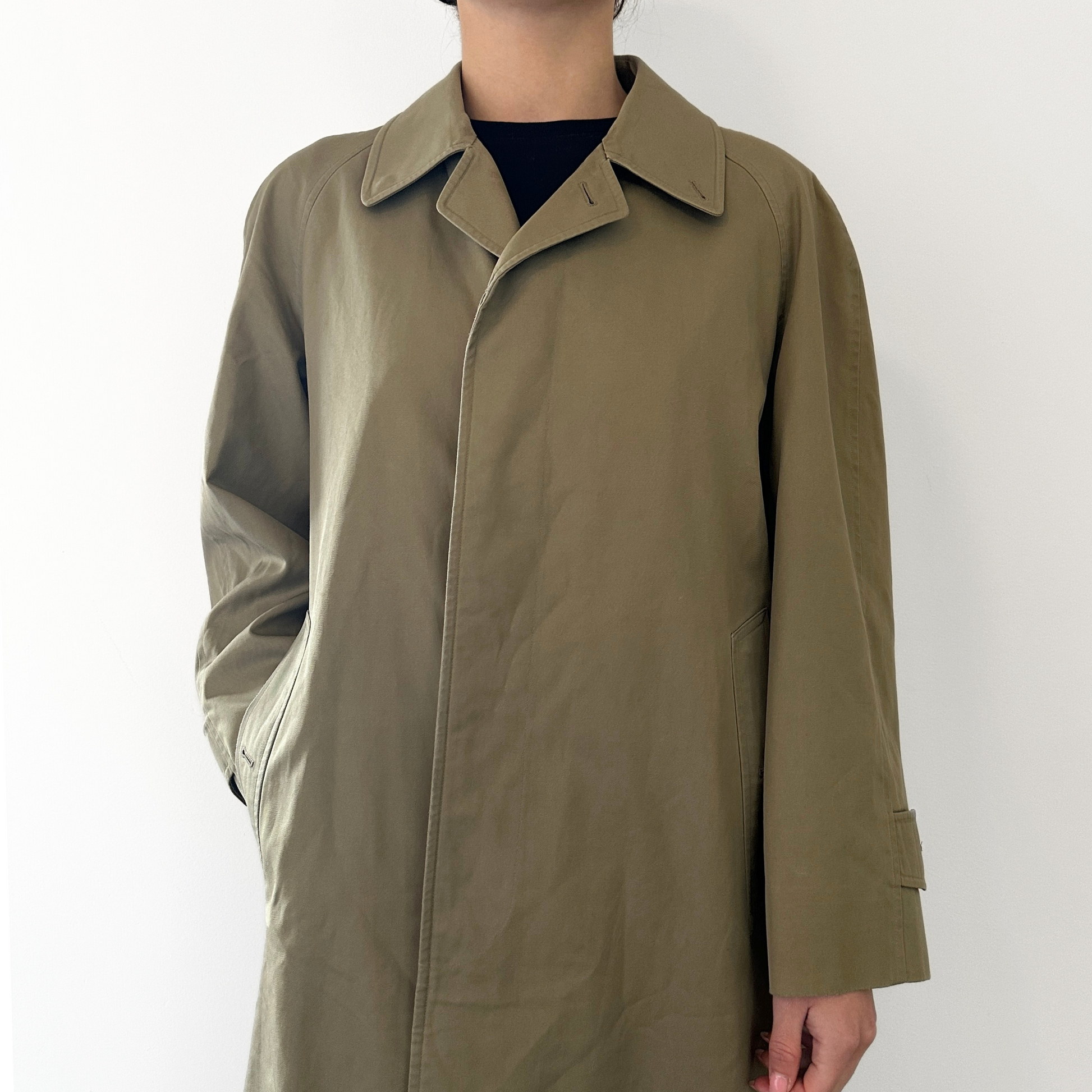 Burberry Burberry Trench Coat Green - Clothing - Etoile Luxury Vintage