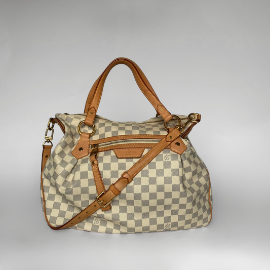 Louis Vuitton Louis Vuitton Ivora Damier Azur MM - Handtasche - Etoile Luxury Vintage