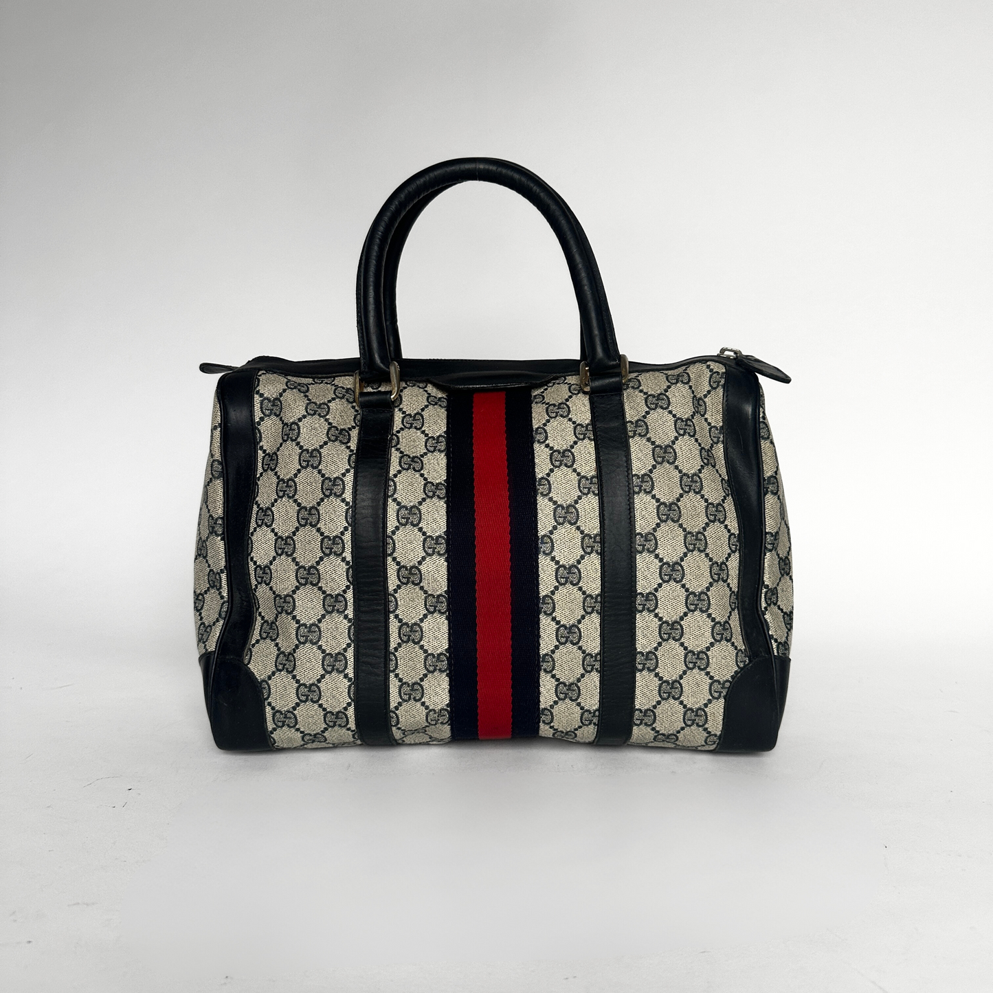 Gucci Gucci Alte Bowlingtasche Monogramm Canvas - Handtasche - Etoile Luxury Vintage