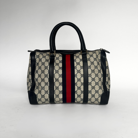 Gucci Gucci Gammel Bowling Bag Monogram Canvas - Håndveske - Etoile Luxury Vintage