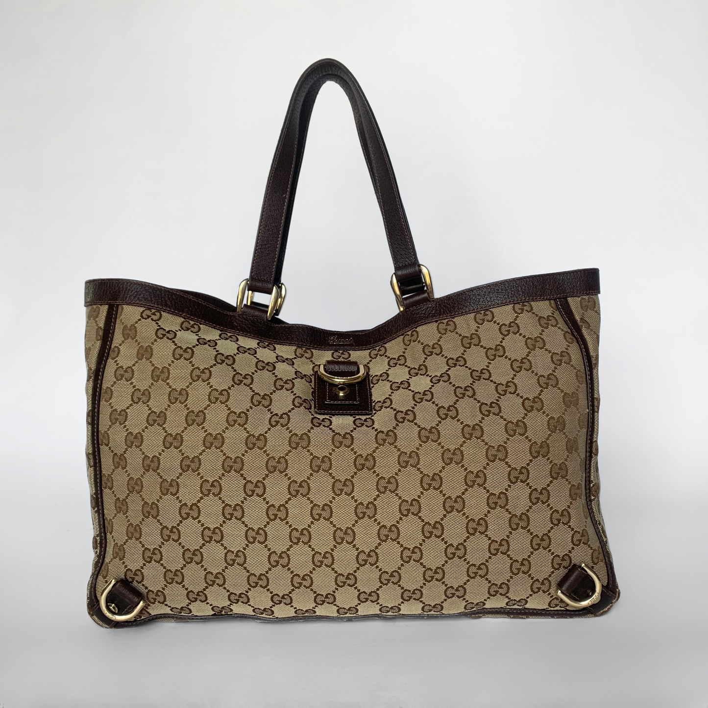 Gucci Gucci Abbey Shoulder Bag Monogram Canvas - Handbags - Etoile Luxury Vintage