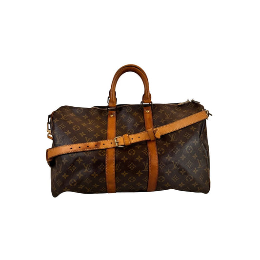 Louis Vuitton Louis Vuitton Keepall 45 Bandouli&egrave;re Monogram Canvas - Travel bags - Etoile Luxury Vintage
