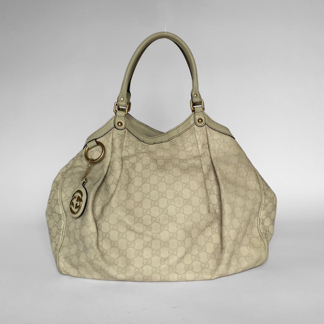 Gucci Gucci Sukey Guccissima Large Leather - Shoppers - Etoile Luxury Vintage