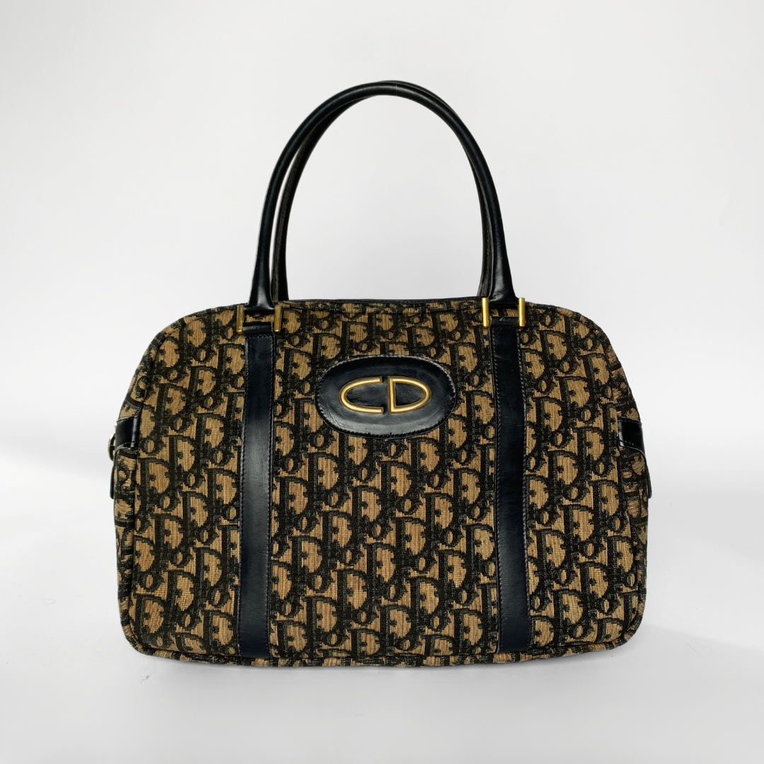 Dior Dior Bowling Bag Monogram Canvas - Handbags - Etoile Luxury Vintage