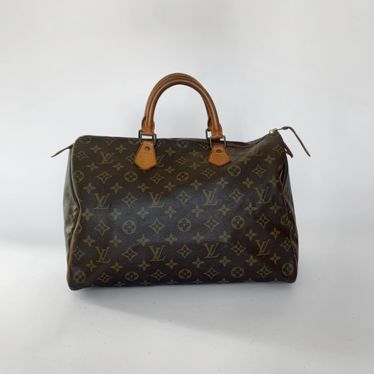 Louis Vuitton Louis Vuitton Speedy 35 Monogram Canvas - Handbags - Etoile Luxury Vintage