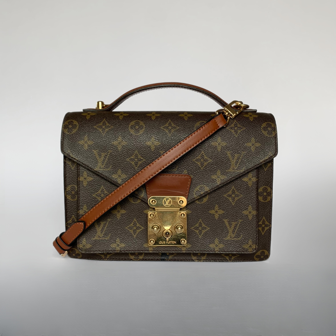 Louis Vuitton Louis Vuitton Monceau Monogram Canvas - Håndtaske - Etoile Luxury Vintage