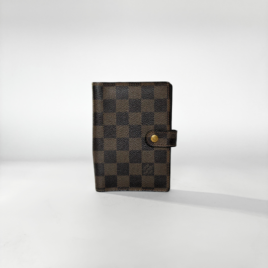 Louis Vuitton Passport Cover Damier Ebene Canvas