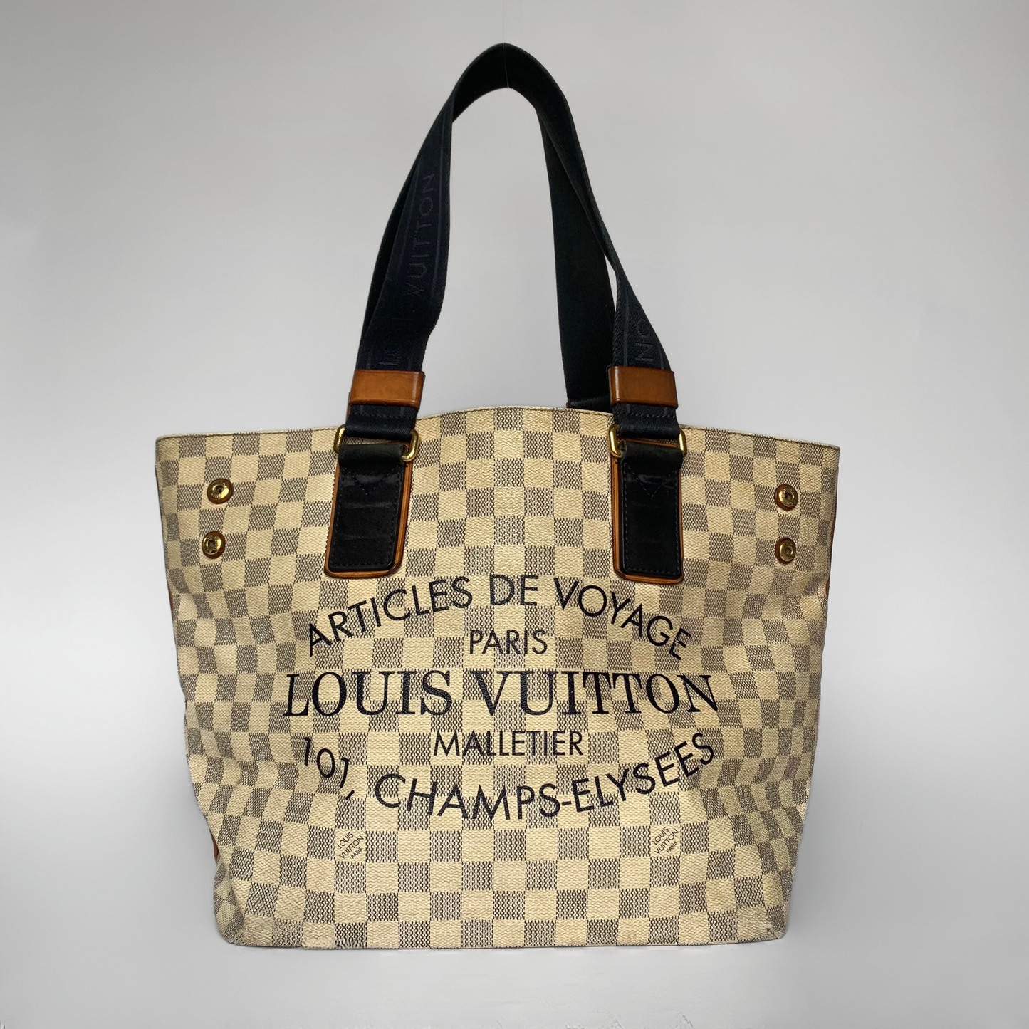 Louis Vuitton Louis Vuitton Soleil Tote Damier Azur Canvas - Käsilaukku - Etoile Luxury Vintage