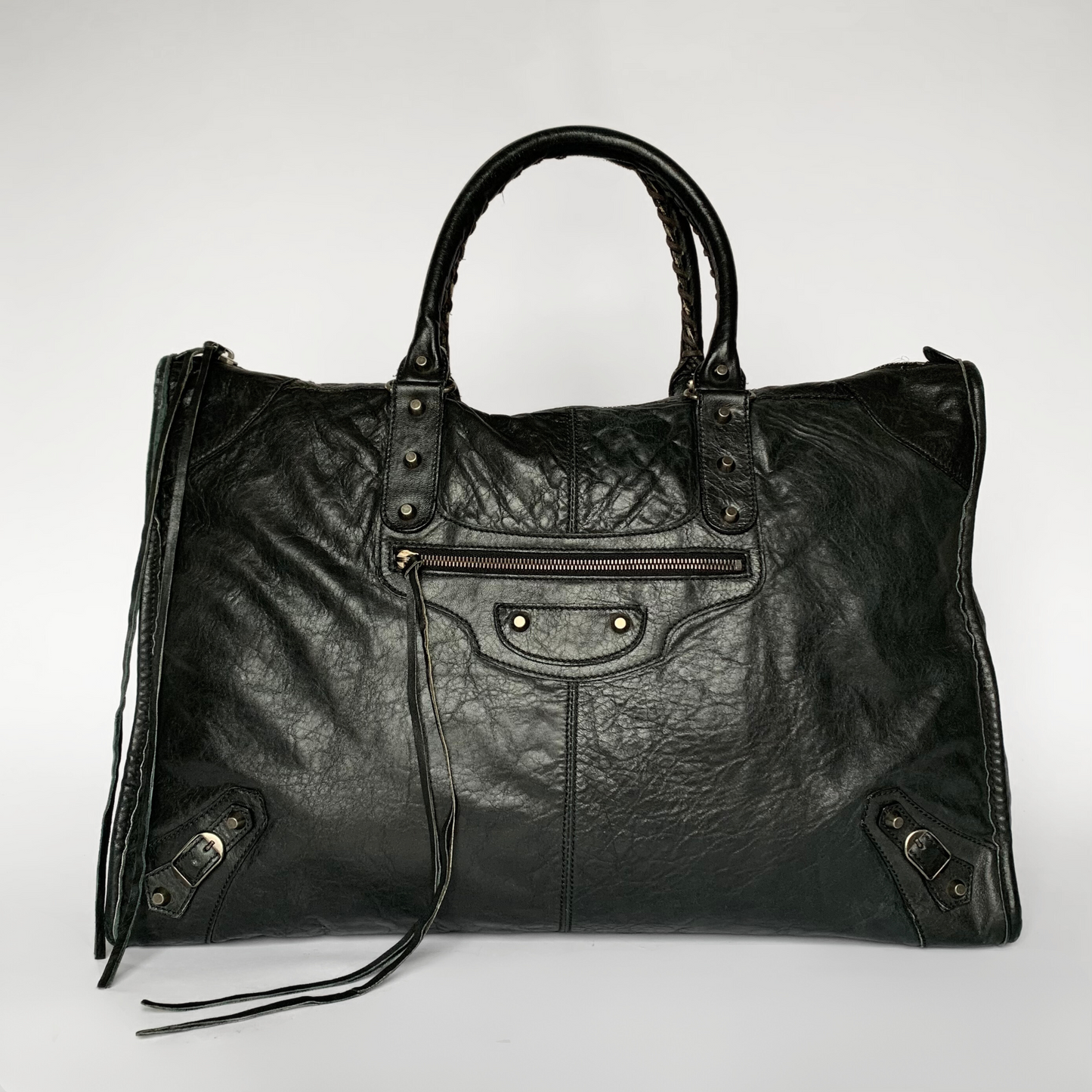 Balenciaga Balenciaga Weekender Bag Skinn - Håndveske - Etoile Luxury Vintage