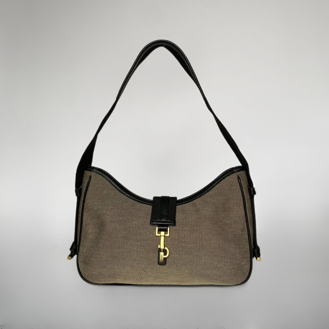 Gucci Gucci Jackie Canvas - Handbag - Etoile Luxury Vintage