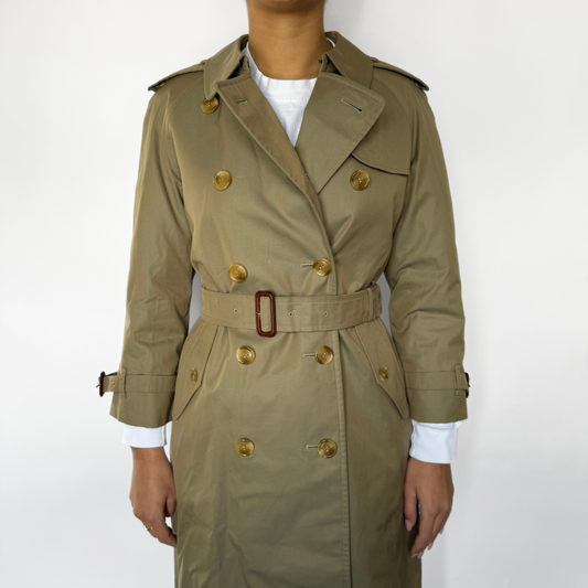 Burberry Kappa Trench Bomull