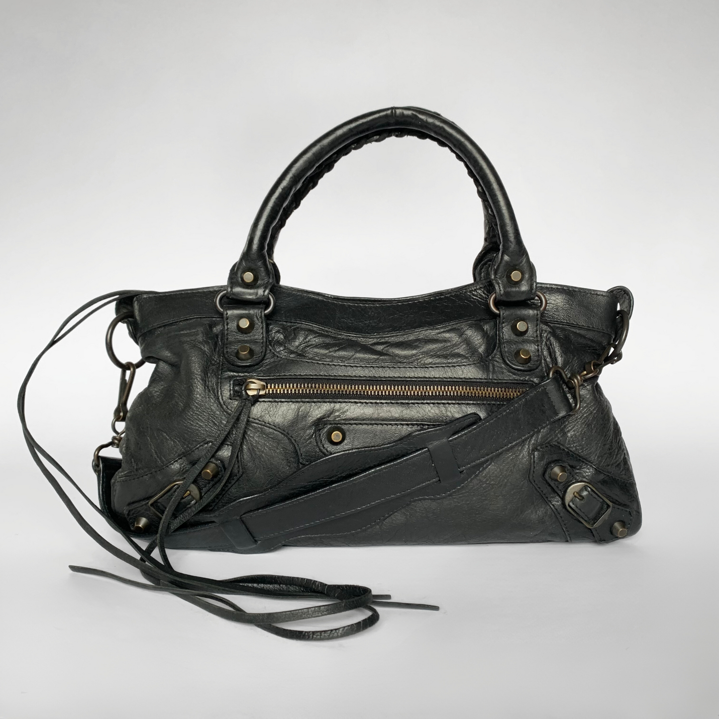Balenciaga Balenciaga First Bag Leather - Handväskor - Etoile Luxury Vintage
