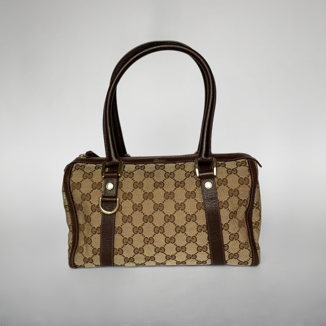 Gucci Gucci Mini Boston Bag Monogram Canvas - Håndveske - Etoile Luxury Vintage