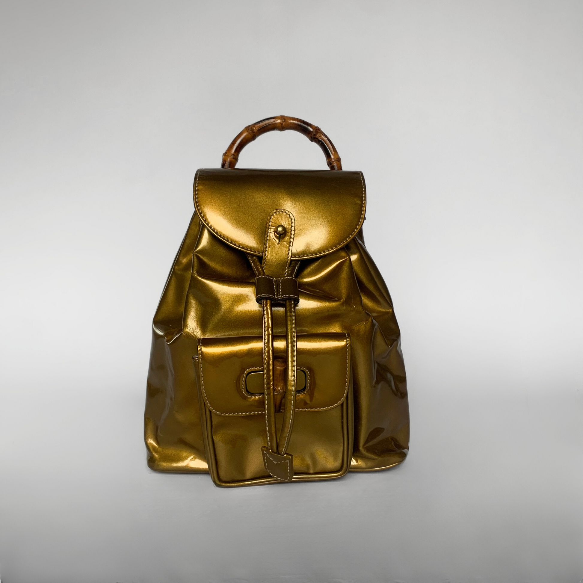 gucci backpack mini Gucci Bamboo Backpack