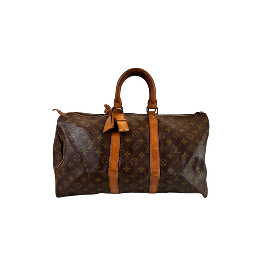 Louis Vuitton Louis Vuitton Keepall 45 monogrammikangas - käsilaukku - Etoile Luxury Vintage