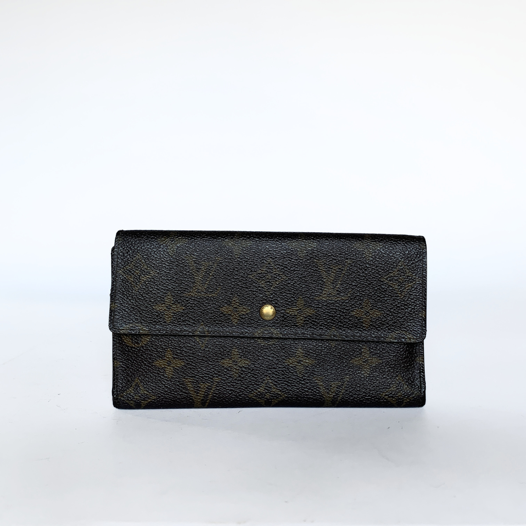 Monogram LOUIS VUITTON wallet large