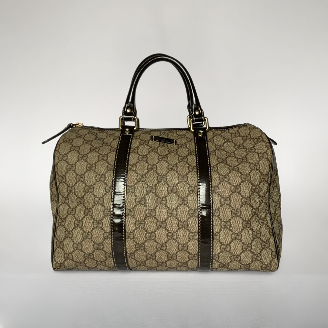 Gucci Gucci Boston Taske PVC Monogram Canvas - Håndtasker - Etoile Luxury Vintage