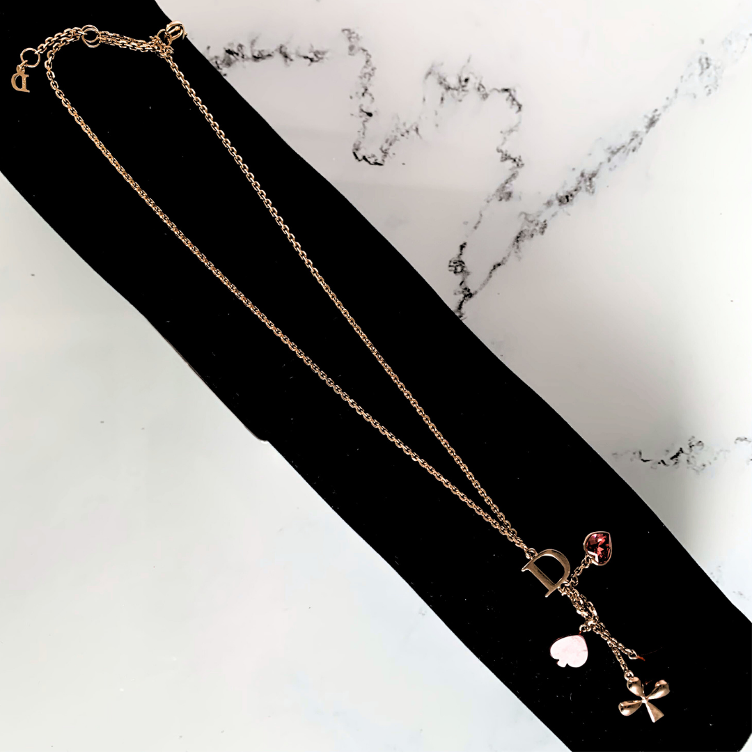 Dior Dior Choker Halsband Guldfärgad Metall - Halsband - Etoile Luxury Vintage