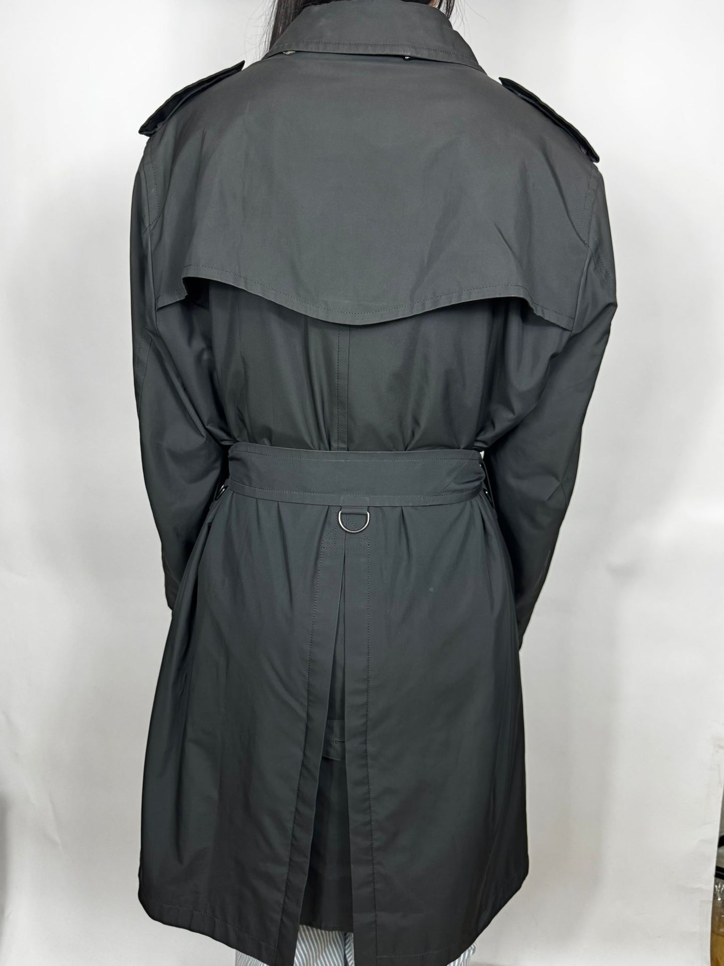 Burberry Schwarzer Trenchcoat