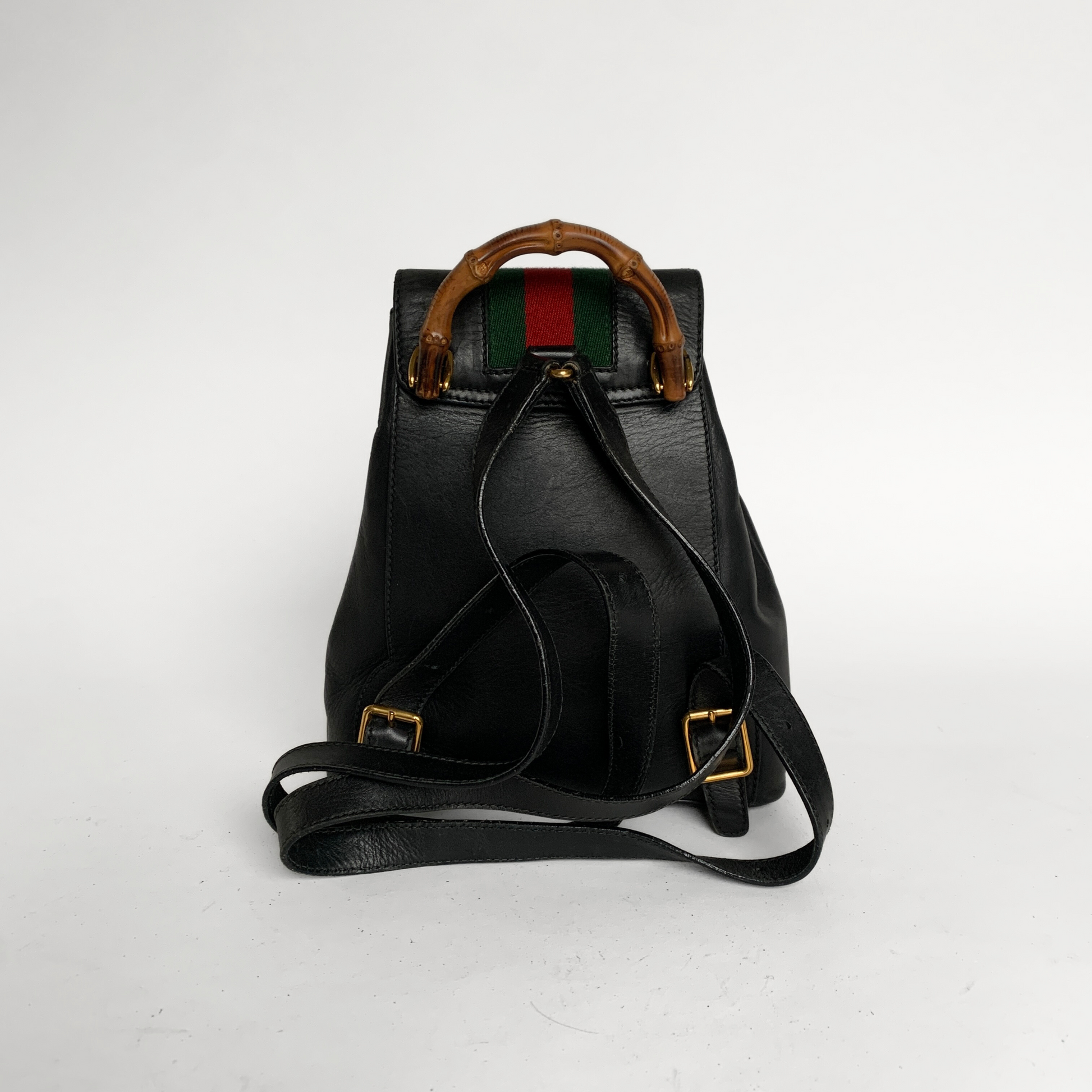 Gucci backpack red best sale green straps