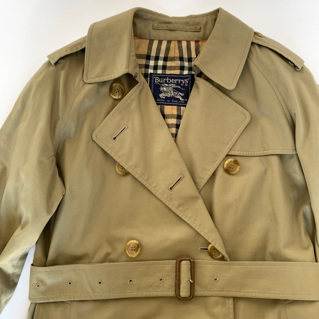 Burberry Burberry Trench Coat Cotton - Clothing - Etoile Luxury Vintage