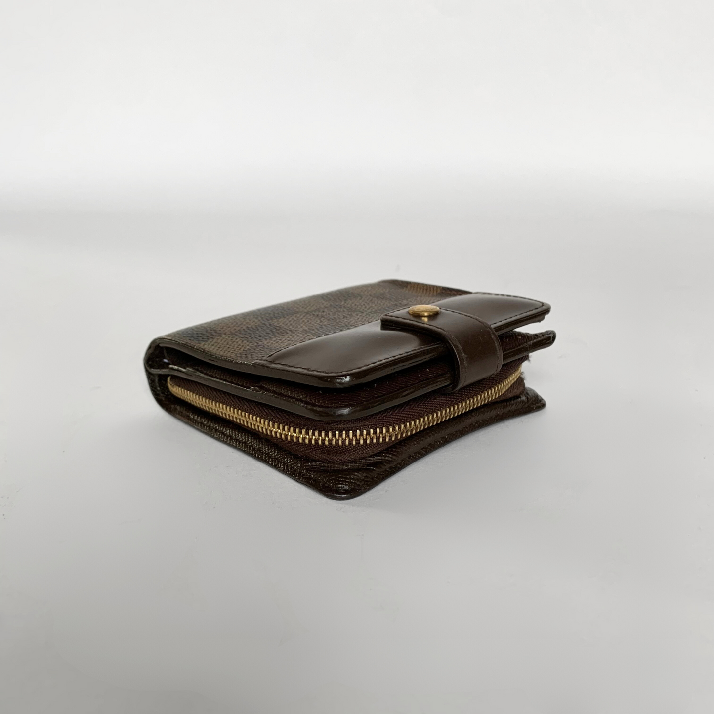 Louis Vuitton Louis Vuitton Dragkedja Damier Ebene Canvas - plånbok - Etoile Luxury Vintage