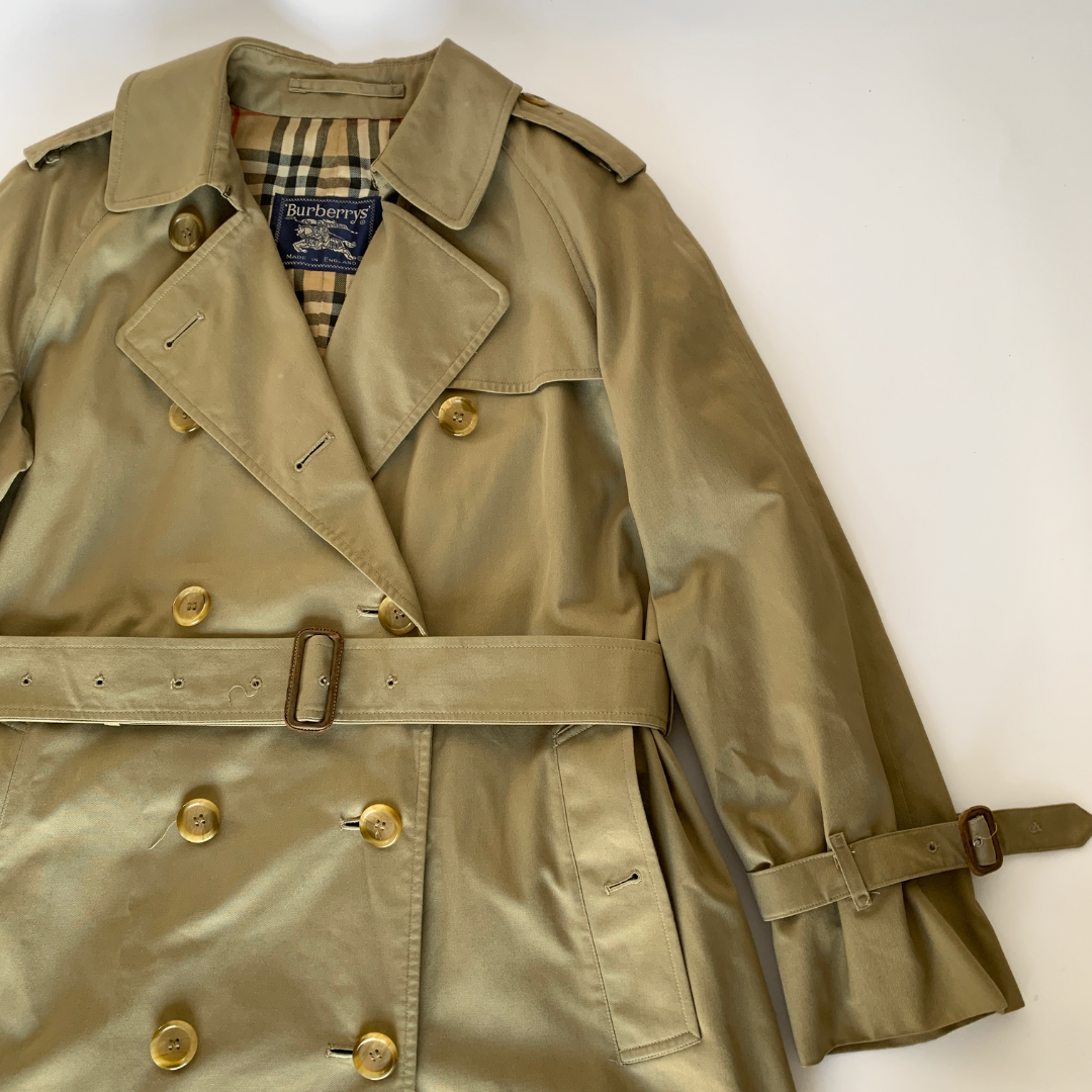 Burberry Burberry Trench Coat Cotton - Clothing - Etoile Luxury Vintage